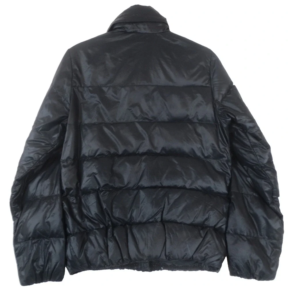 Nike Anthem 700 Down Puffer‎ Jacket Womens Medium Black Zip Pockets Lightweight
